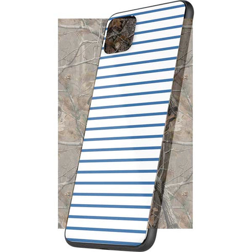 Blue and White Stripes Google Pixel 4 XL Skin